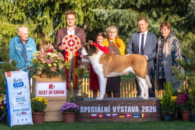 Ch. Glory od Strážců hor - BEST IN SHOW
