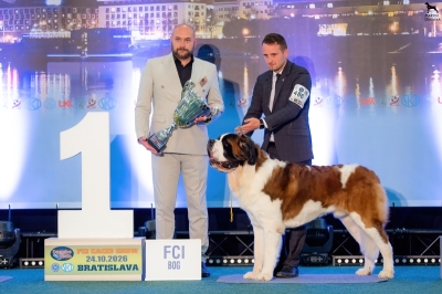 Ch. EW. Napoleon od Strážců hor - BEST IN GROUP, RESERVE BEST IN SHOW